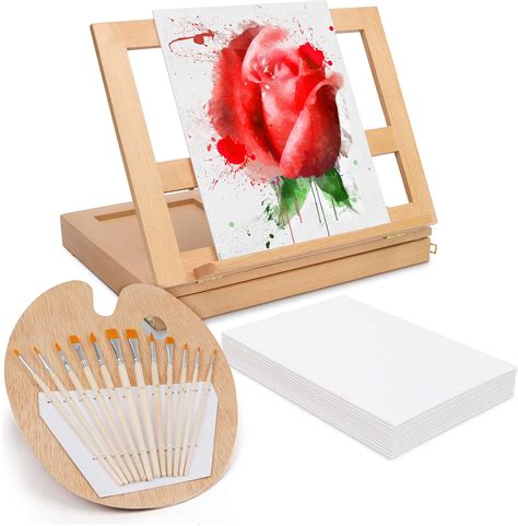 Mont Marte Tabletop Easels for Painting, Desk Box Easels for Kids ...