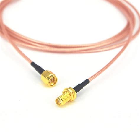 3AN Telecom WiFi Antenna Extension Cable SMA Male to SMA Female RF ...
