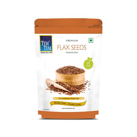 Combo Pack of Premium Pumpkin Seeds 200g and Flax Seeds 200g — TimTimFoods