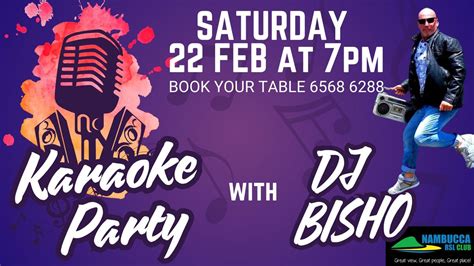 ?? KARAOKE PARTY NIGHT! ?? It’s time to grab the mic and belt it out ...