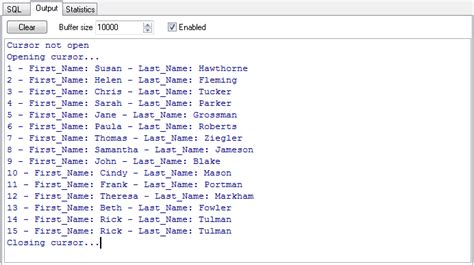 Image result for PL/SQL Code Example