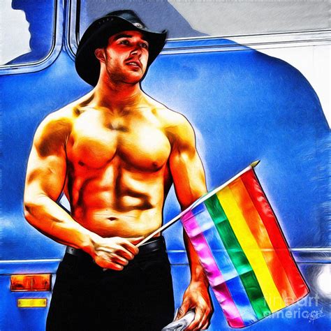 Gay Pride Digital Art by Nishanth Gopinathan