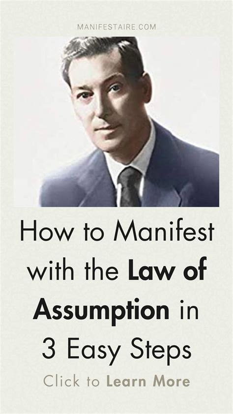 How to Manifest with the Law of Assumption (3 Powerful Steps) | Manifestaire