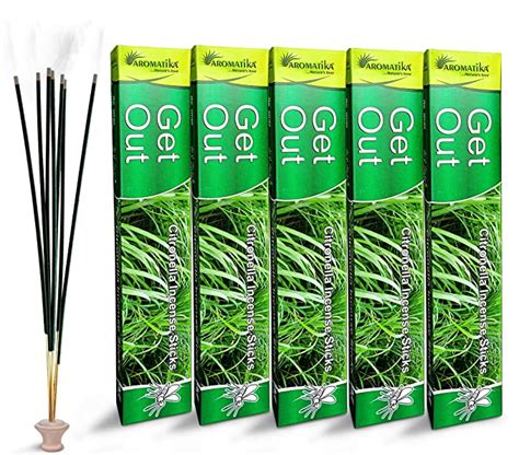 Aromatika® Get Out 600 Mosquito Repellent Incense Sticks, Natural and ...