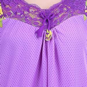 Buy Noty Women's Satin Dotted Print Floor length Nighty (B-8, Blue ...