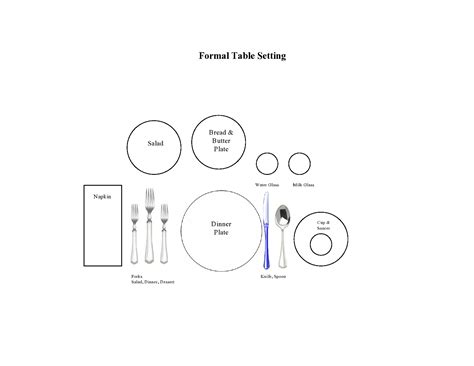 41 Printable Place Setting Templates (100% Free) ᐅ TemplateLab