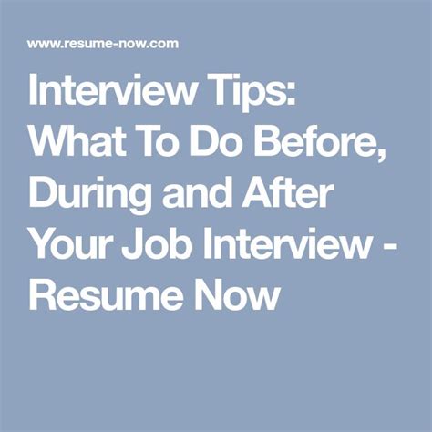 Image result for After the Interview Tips