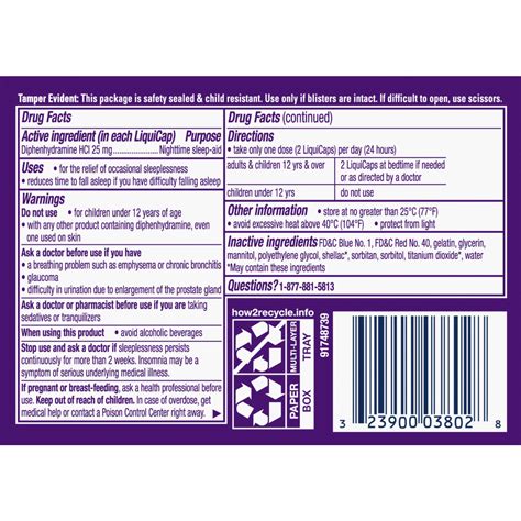 Zzzquil Ingredients