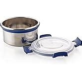 Buy Ganesh Neo Round Airtight & Leak Proof Container Lunch Box - 400ml ...