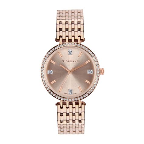 Buy Giordano Rose Gold Dial Analog Wrist Watch for Women - GD-2096 Online