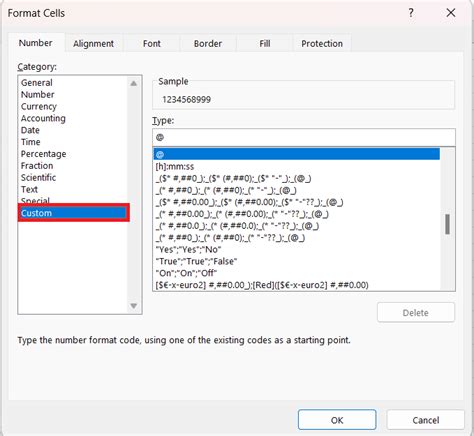 Create Custom Number Format Excel 的图像结果