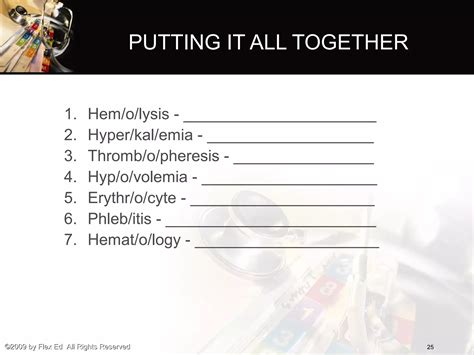 Introduction to medical terminology hss edition 11-2009 | PPT