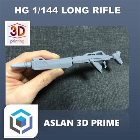 Jual HG 1/144 LONG RIFLE GUNPLA WEAPON KIT Custom Color 3D Print - Kota ...