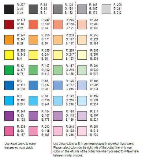 Excel VBA Color Code List 的图像结果