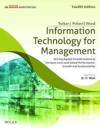 Buy Information Technology for Management, 12ed, An Indian Adaptation ...