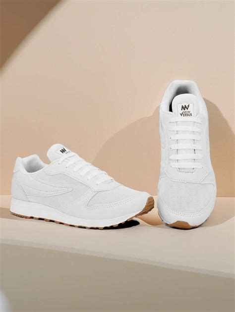 Tenis Unissex NVZ Casual Leve Confortavel Branco Todo Estiloso Calce ...