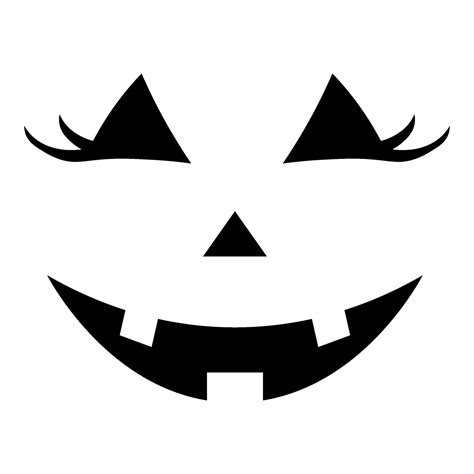 70 Pumpkin Carving Stencils, Pumpkin Clipart & Face Stencils