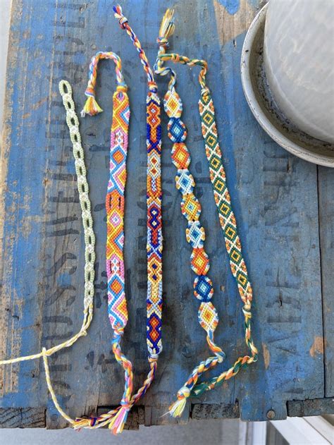 Image result for Thread Bracelets Dark Colours