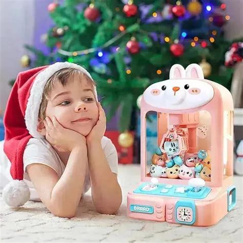 Bunny and Bear Mini Arcade Claw Machine