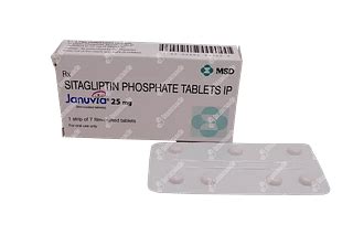 Januvia 25 Mg Tablet 7 - Uses, Side Effects, Dosage, Price | Truemeds