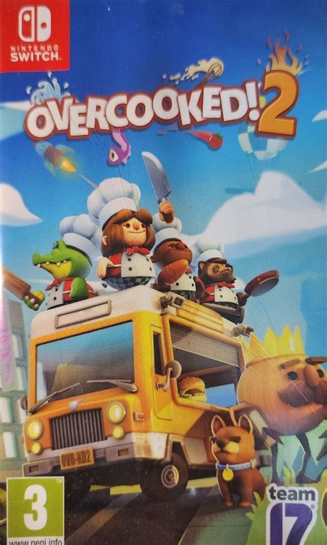 Image result for Over Cooked 2 Switch Game Cover