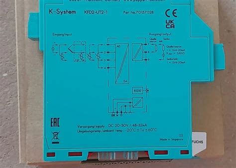 Process Control Equipment - Pepperl Fuchs KFD2-UT2-1 Universal ...