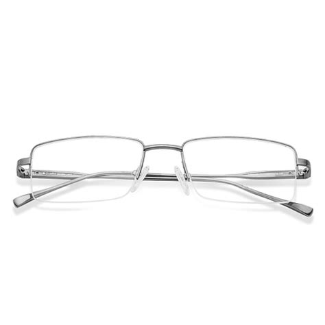 Buy Gunmetal Half Rim Rectangle John Jacobs Pro Titanium JJ E10199 -C9 ...