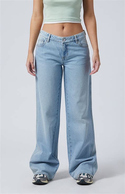 Pacsun Casey Low Rise Baggy Jeans Indigo | Pacsun
