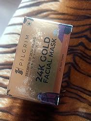 Buy Pilgrim 24K Gold Face Mask For Glowing Skin | 24K Gold Face Pack ...