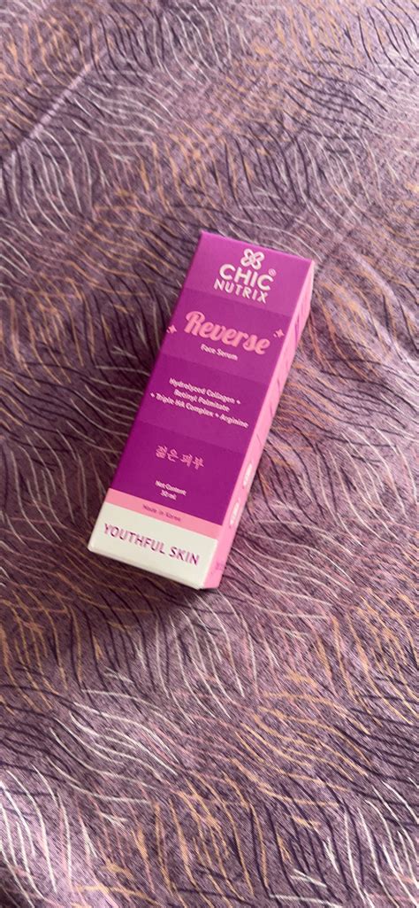 Chicnutrix Reverse – Anti Aging Serum with Hydrolyzed Marine Collagen ...