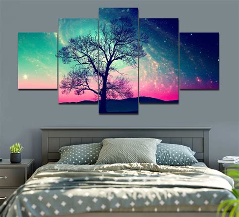 Imaging Canvas® Realistic Aurora Northern Lights Sky | Framed Wall ...