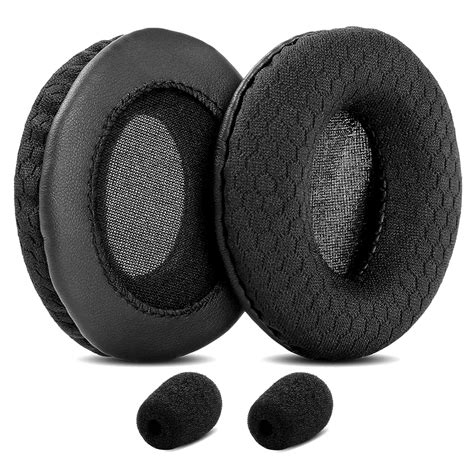 TaiZiChangQin Ear Pads Cushion Mic Foam Kit Replacement Compatible with ...