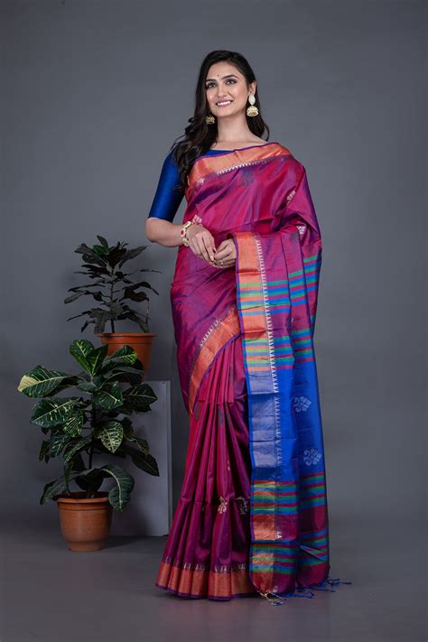 Resham Shilpi Exclusive Mulberry Silk Saree with Intricate Woven Desig