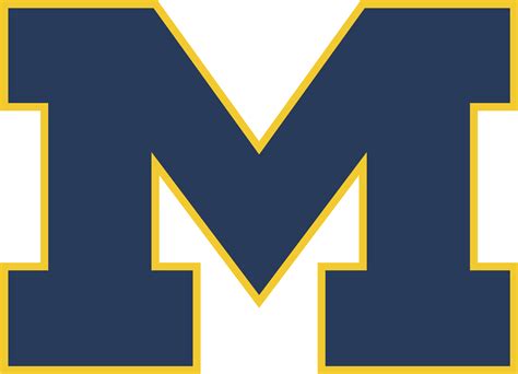 Download Michigan Wolverines Logo Png Transparent - Michigan Wolverines Block M - HD Transparent ...