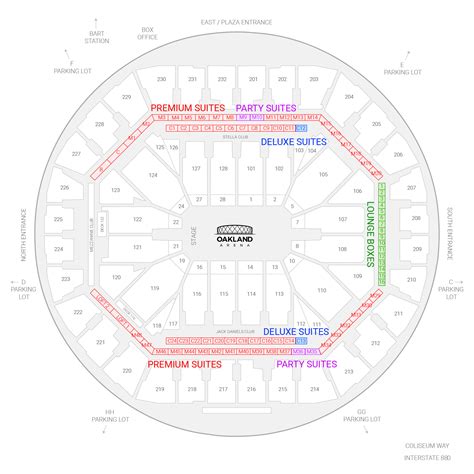 Oakland Arena Seating Chart View | Cabinets Matttroy