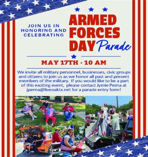 Armed Forces Day Parade 2025, 8001 Shin Oak Dr, Live Oak, TX, United ...