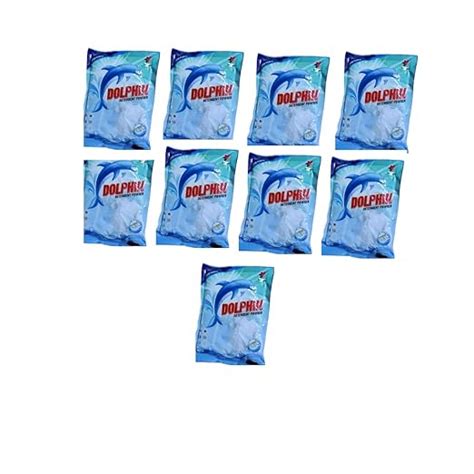 Dolphin Detergent Powder Oxy Power 400gm, Pack of 9 : Amazon.in: Health ...