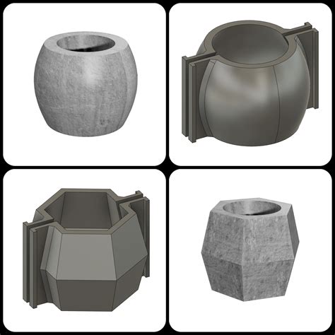 👽 PORTA VELAS REDONDO・ STL File for 3D printing・Cults