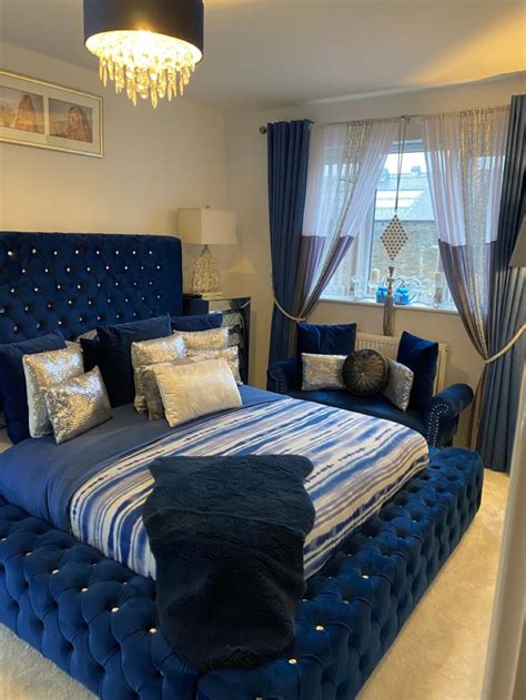 royal blue bedroom ideas