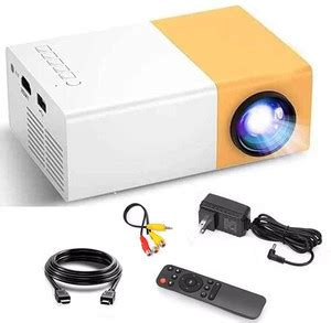 Jaaro Mini Projector Compatible with Smartphones IQ15 (600 lm / Remote ...