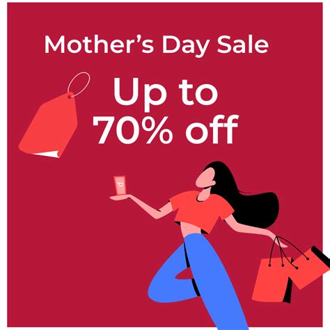 Free Mother's Day Sale Vector Template to Edit Online