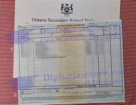 Image result for Ontario Student Transcript