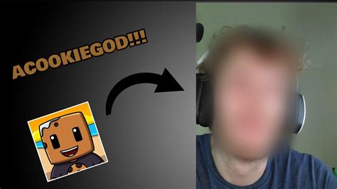 Image result for Acookiegod Face Reveal