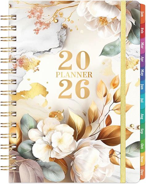 2026 Planner - Planner 2026 Weekly and Monthly, JAN.2026 - DEC.2026, 8. ...