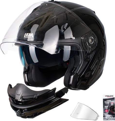 Amazon.com: LEM Modular Motorcycle Helmets for Adults, Full Face Motorcycle Helmets for Men ...
