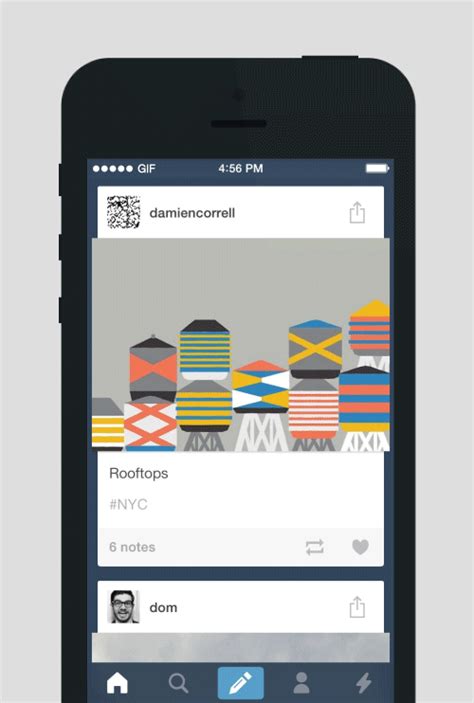 Image result for Tumblr Messaging iOS