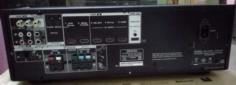 DENON AVR X-550BT 5.2 Ch AVR 650W Rms, Dolby, DTS, Bluetooth, Indian ...