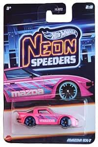 Hot Wheels Mazda RX-7, Neon Speeders 2/8 [Pink] : Amazon.in: Fashion