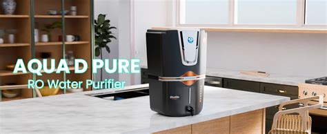 AQUA D PURE 12L Multi-Stage RO Water Purifier with Zinc Copper Alkaline ...