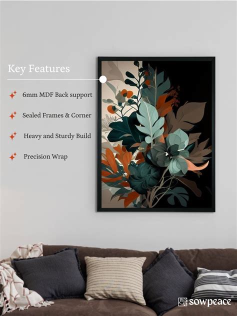 Premium Canvas Wall Prints for Stylish Living Room Decor – Sowpeace